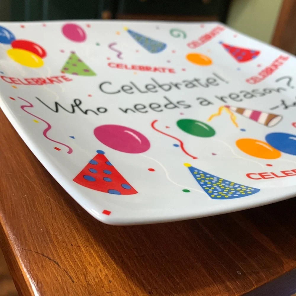 Lolita Celebrate Party Plate - Multicolor